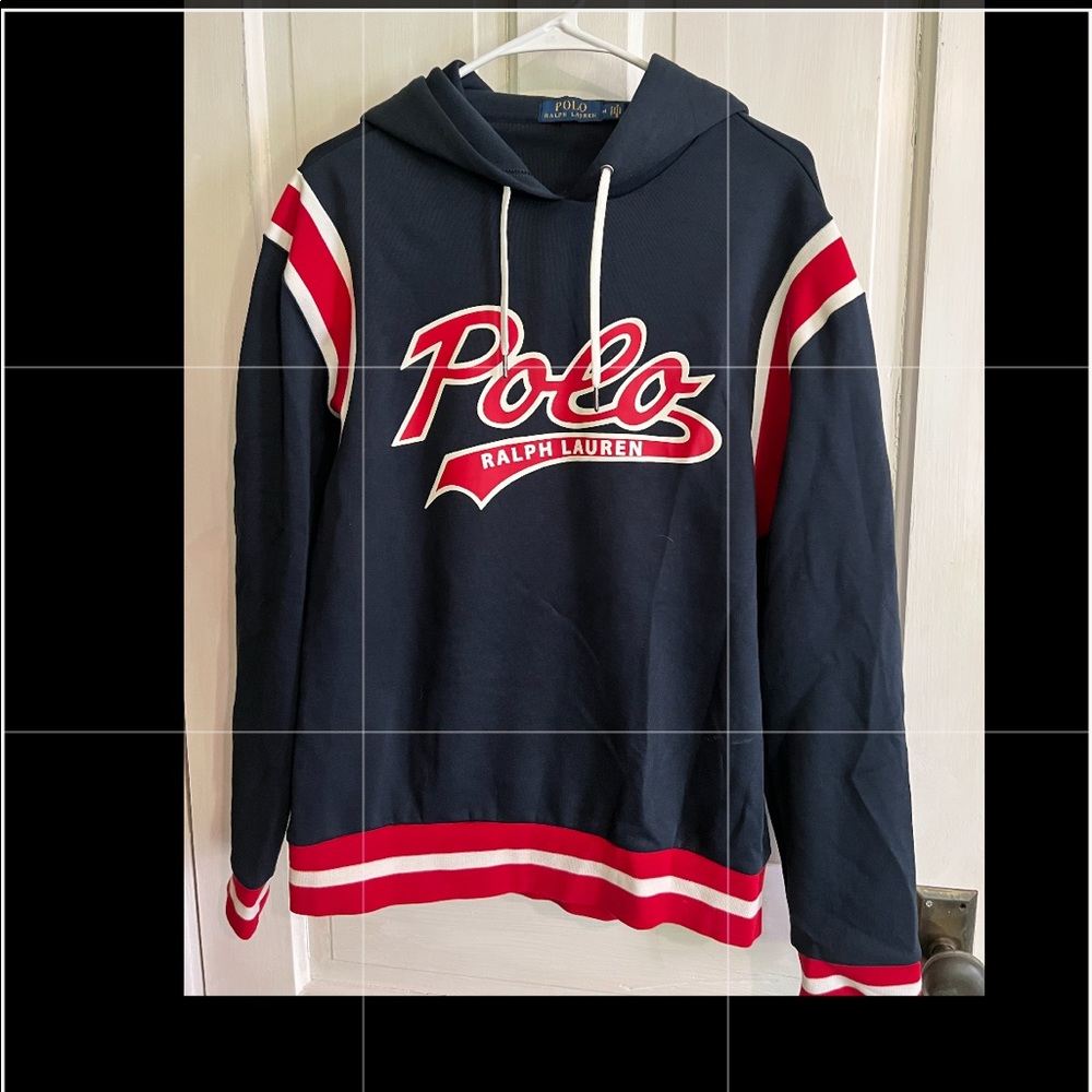 Polo sweatshirt- gently used. Adult men medium